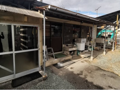 作業所の外観